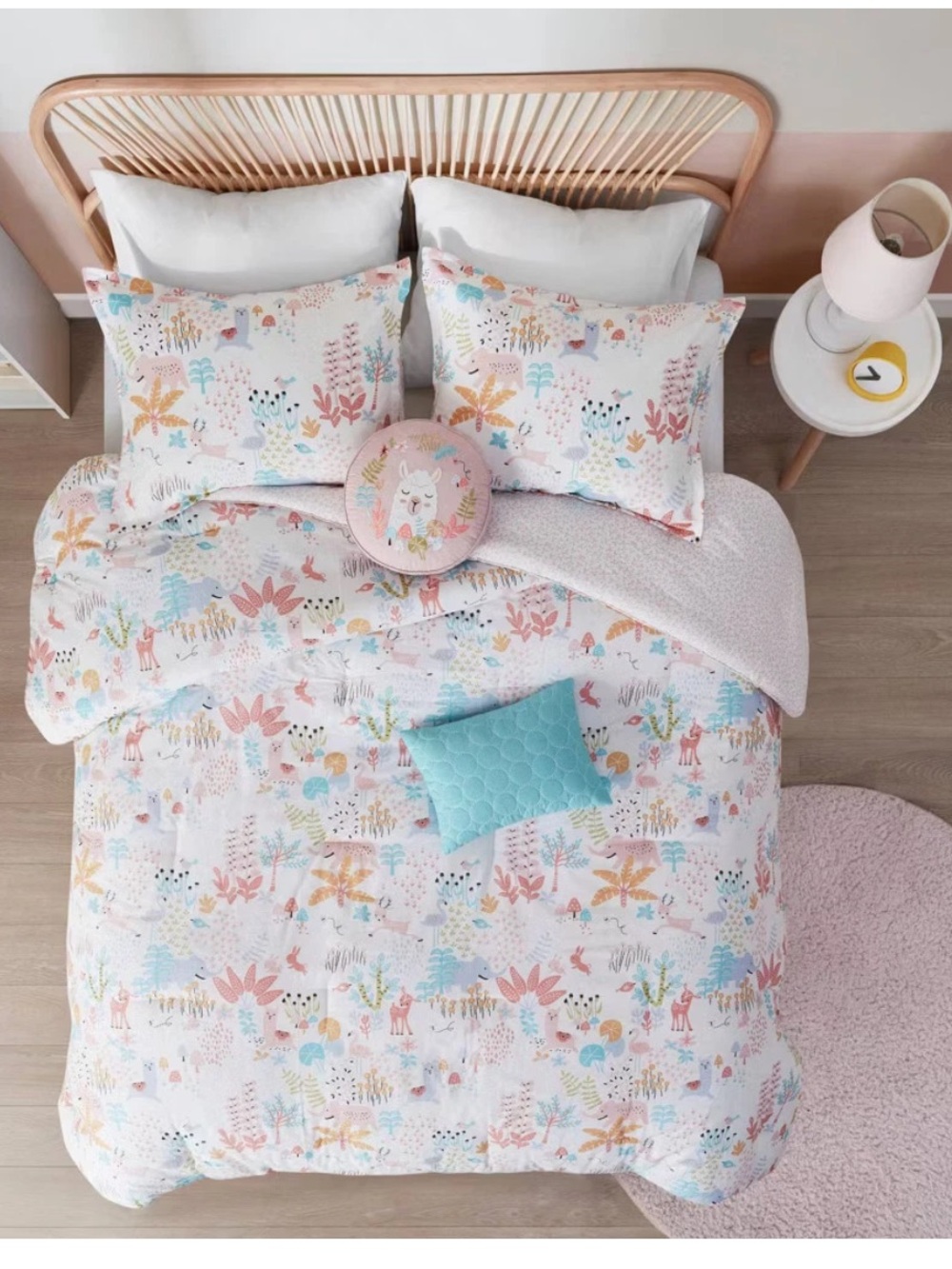 Urban Habitat - Twin Harper Woodland Animals Cotton Reversible Comforter